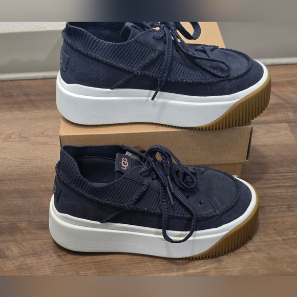 UGG EZ-Duzzit Platform Sneakers - Eve Blue Sold Out Color - Picture 7 of 12